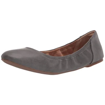 Abbildung von Amazon Essentials Damen Belice Ballerinas, Dunkelgrau, 39 EU Weit