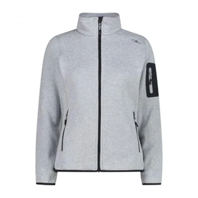 Abbildung von CMP Woman Jacket Fleecejacke, Damen, Größe: 50, Alluminio/antracite