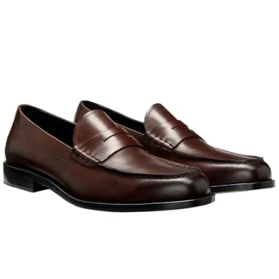 Abbildung von BOSS Tayil Businessslipper, Herren, Größe: 45, Dark brown Schuhe