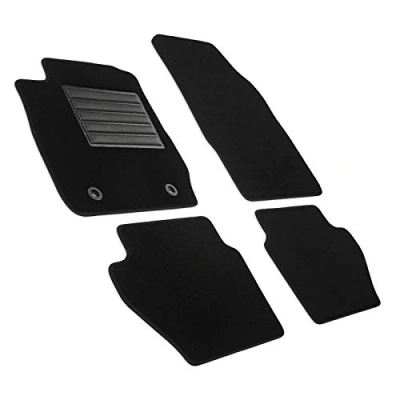 Abbildung von MDM SP 1034 Fußmatten Velours Autoteppich passend für Ford Fiesta VI 10.2008&gt;2011