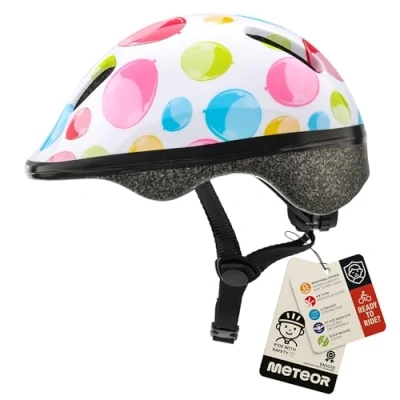 Abbildung von meteor® kinderfahrradhelm Sicherer Fahrradhelm Kinder Helm rollerhelm Jungen für Mountainbike Inliner skaterhelm BMX fahradhelm Scooter Bike Helmet