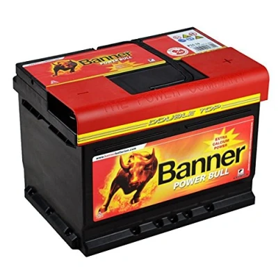 Abbildung von Autobatterie 60AH 12V Banner Power Bull P6009 ersetzt 54Ah 55Ah 56Ah Starter Batterie