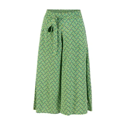 Abbildung von Blutsgeschwister Sommerhose Flotte Culottes, Leaf of Love Shanti, grün, L