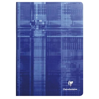 Abbildung von Clairefontaine 9140C Kladde /Notizbuch DIN A4 21x29,7cm, mit Softcover, 96 Blatt blanko 90g, farbig sortiert, 1 Pack