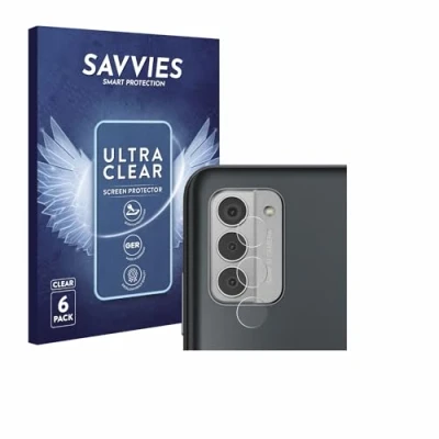 Abbildung von Savvies 6 Stück Schutzfolie für Nokia G42 5G (NUR Kameraschutz) Displayschutz Folie Ultra Transparent