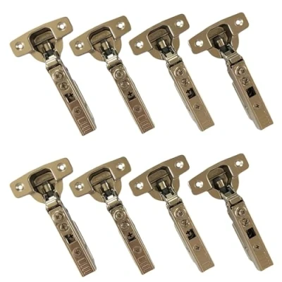 Abbildung von NELI Möbelbeschlag Scharniere mit Softclose (neu) passend für METOD (IKEA) (8 St., alle Sets inklusive Befestigungsmaterial), Softclose,