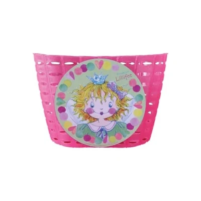 Abbildung von Bike Fashion Kinderfahrradkorb Lillifee rosa