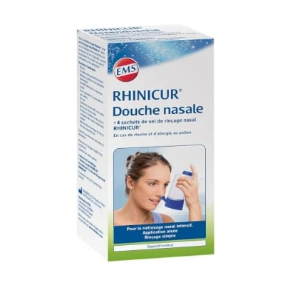 Abbildung von Rhinicur Nasendusche mit 4 Sachets