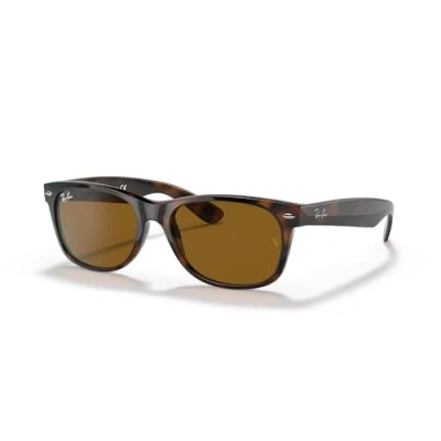 Abbildung von Ray Ban Damen New Wayfarer Sonnenbrille, Light Havana, 52 mm EU