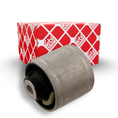 Abbildung von FEBI BILSTEIN 31392 Querlenkerlager Vorderachse links, unten, hinten, rechts Gummi oval Gummimetalllager AUDI: A6 C6 Avant