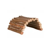 Abbildung von TRIXIE Kleintiertunnel Natural Living Brücke, Maße: 28 x 17 cm / für z.B.: Meerschweinchen, Chinchillas