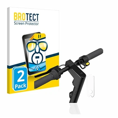 Abbildung von BROTECT (2 Stück Schutzfolie für Segway Ninebot KickScooter MAX G30 / G30D II Displayschutz Folie Ultra Klar