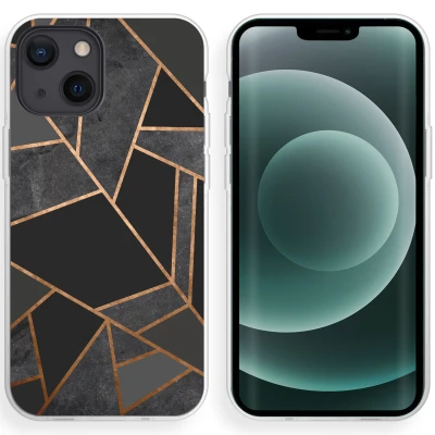 Abbildung von Apple iPhone 13 Mini Hülle Silikon iMoshion Soft Case/Backcover Handyhülle Schwarz