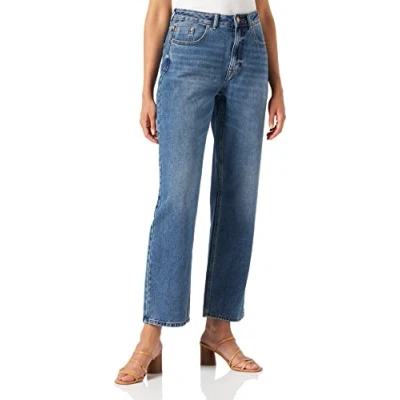Abbildung von JDY Damen JDYdichte Hw Wide Db Dnm Noos Jeans, Dark Blue Denim, S / 32L EU
