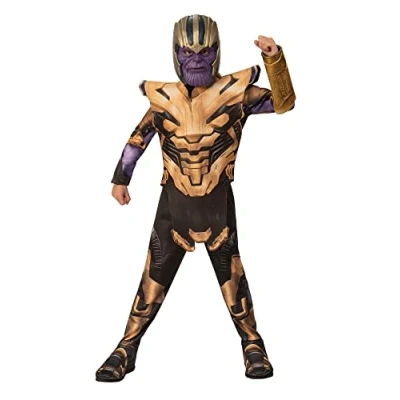 Abbildung von Rubie&#039;s Offizielles Kostüm Thanos, Avengers Endgame, klassisch, Kindergröße L, 8 10 Jahre, Körpergröße 147 cm