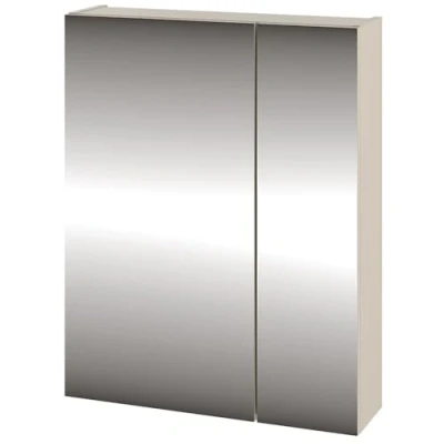 Abbildung von Lomadox Spiegelschrank 60 cm breit Badezimmerschrank Badezimmermöbel Spiegel für Badezimmer in Kaschmir
