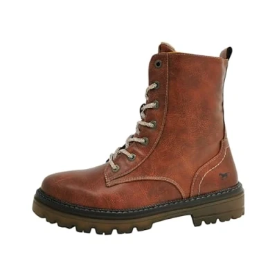 Abbildung von Mustang Damen 1404 504 Stiefelette, Kastanie, 39 EU