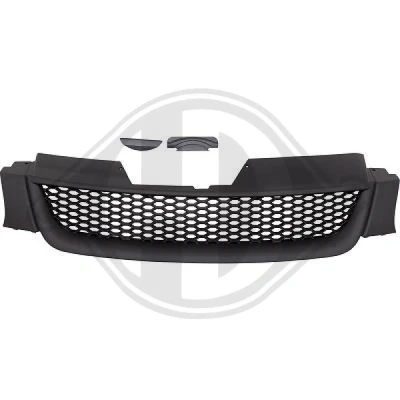 Abbildung von DIEDERICHS 2214341 Kühlergrill vorne schwarz VOLKSWAGEN: Golf 5 Schrägheck, Variant