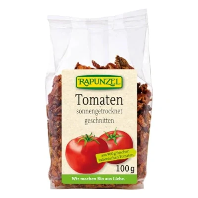 Abbildung von Rapunzel Tomaten getrocknet, geschnitten