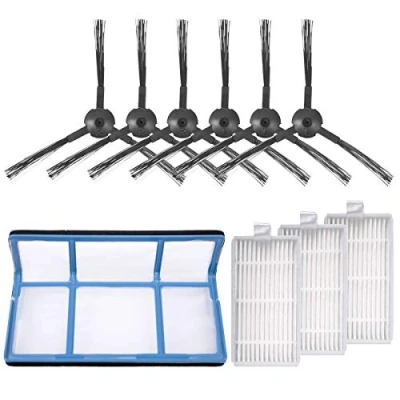 Abbildung von KEEPOW 10 Zubehör für ZACO V5sPro und V5x Saugroboter, Ersatzteile auch Kompatibel mit ILIFE V5s Pro, V5s, V5, V3s, V3 Staubsauger Roboter
