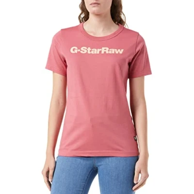 Abbildung von G STAR RAW Damen GS Graphic Slim Top, Rosa (pink ink D23942 336 C618), XS