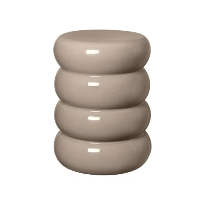 Abbildung von blomus Sitzhocker TORU Keramik Hocker: Funktion als oder Beistelltisch, Keramiksitz, Design Hocker, Glasur, Dekorativ, Vielseitig