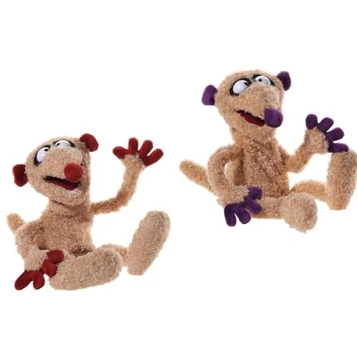 Abbildung von Heunec® Handpuppe Jan &amp; Henry, Handpuppen Set, enthält recyceltes Material