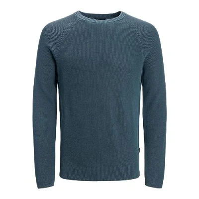 Abbildung von Jack &amp; Jones Jjematt CREW NECK NOOS Strickpullover, Herren, Größe: Medium, Sailor blue