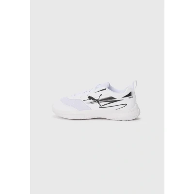 Abbildung von Puma Varion II Hallensportschuhe Teenager Für Kinder White/Black Größe: 35.5