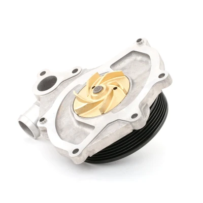 Abbildung von FEBI BILSTEIN 45252 Wasserpumpe 6 Aluguss mit Dichtung Metall PORSCHE: 911 Cabrio, Cayman, Coupe