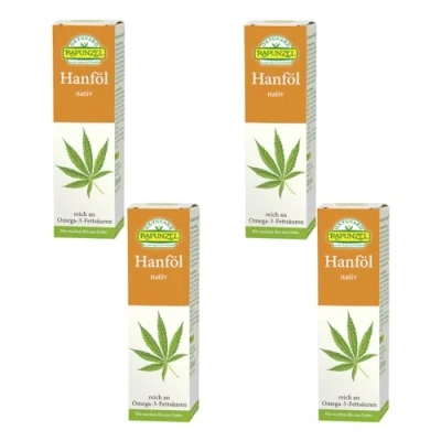 Abbildung von Rapunzel Hanföl nativ, 1er Pack (1 x 100 ml) Bio