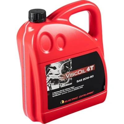 Abbildung von Racing Dynamic Motoröl Viscoil 4T SAE 20W 50 mineralisch 4000 ml