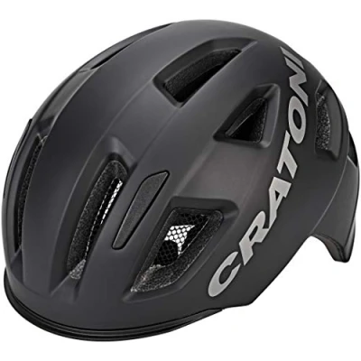 Abbildung von Cratoni Unisex Erwachsene C pure (City) Fahrradhelm, Schwarz, Einheitsgröße
