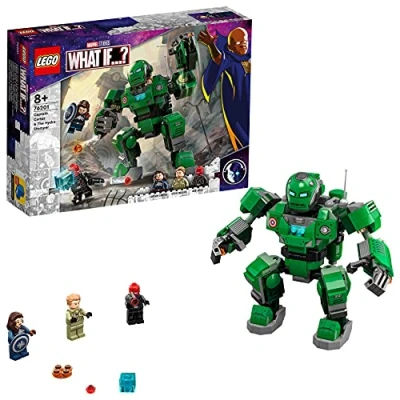 Abbildung von LEGO® Super Heroes 76201 Captain Carter und der Hydra Stampfer Konstruktionsspielsteine, (343 St)