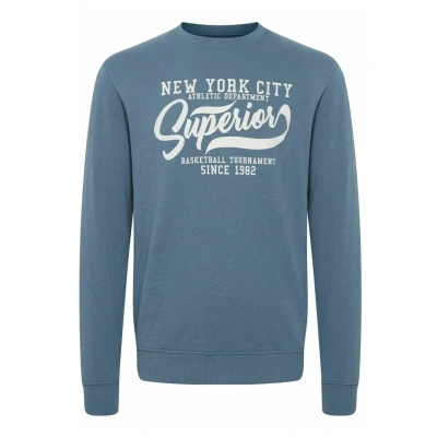 Abbildung von Indicode Jeans Idgalilero Sweatshirt, Herren, Größe: Medium, China blue
