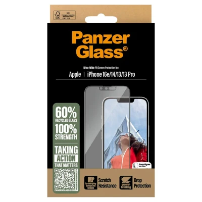 Abbildung von PanzerGlass UWF iPhone 16e, 14, 13, 13 Pro