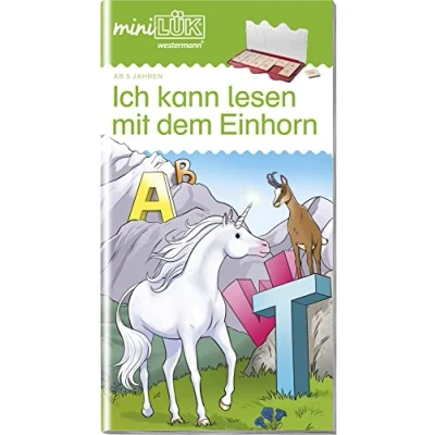 Abbildung von miniLÜK: Vorschule/1. Klasse Deutsch Ich kann lesen mit dem Einhorn (miniLÜK Übungshefte: Vorschule)