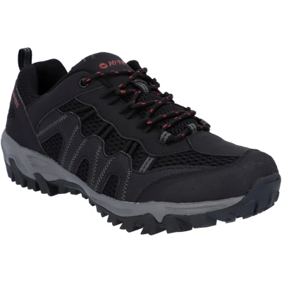 Abbildung von HI TEC Jaguar Hikingschuh, Herren, Größe: 40, Black/picante Schuhe