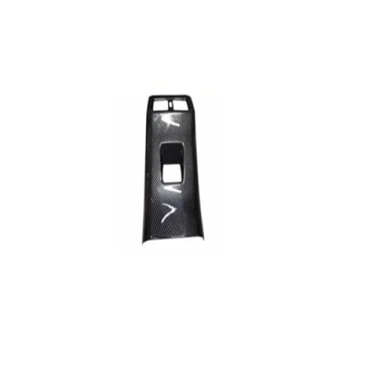 Abbildung von Panel Dekoration Trim Für Toyota RAV4 RAV 4 2019 2022 2023 Carbon Faser Auto Innen Zubehör Konsole Getriebe Shift Fenster Schalter Abdeckung Borte Trim(Rear Seat AC