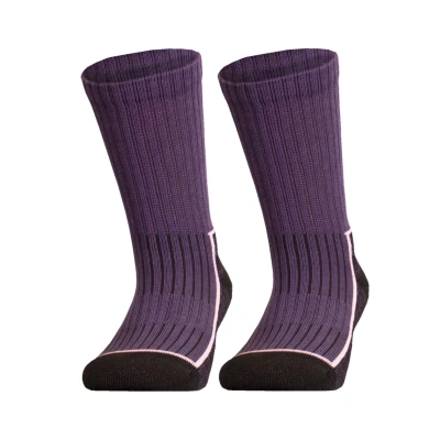 Abbildung von Uphillsport Wandersaana JR 2ER PACK Socken für Kinder, Größe: 27 30, Purple