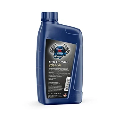 Abbildung von EUROLUB Multigrade SAE 20W 50 Classic Motoröl, 1 Liter