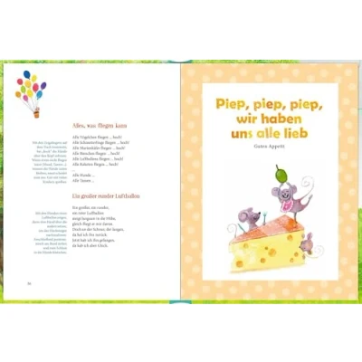 Abbildung von Kribbel krabbel Mäuschen: Die schönsten Fingerspiele, Reime und Lieder: Ein tolles wertiges Geschenk für frischgebackene Eltern zur Geburt oder ... Farbschnitt Leseband (Hausbuch)