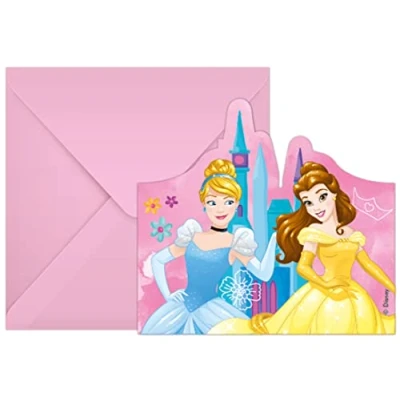 Abbildung von Prinzessin Leckerli Tüten Princess Live Your Story 6 Stück Copy