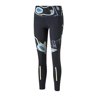 Abbildung von PUMA Damen Individualliga Strumpfhose, Pariser Nacht sprudelndes Licht, M