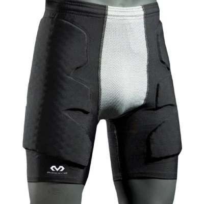 Abbildung von McDavid Herren Hex Pro Style Fußball Torhüter Hose Guard II, Schwarz/Grau, S, 7741R BGR