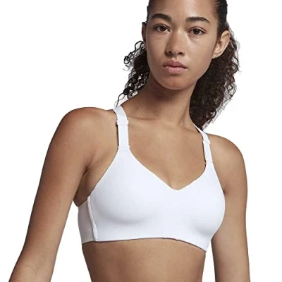 Abbildung von Nike Damen Sport BH Rival, White/Pure Platinum, 38B, AQ4184 100