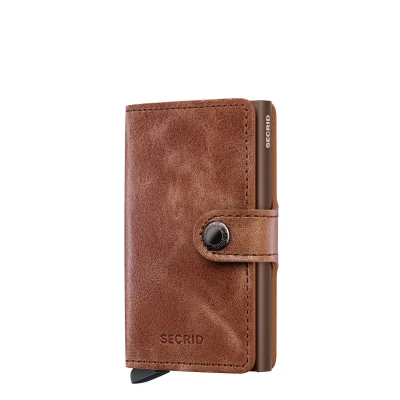 Abbildung von Secrid Miniwallet Vintage cognac brown Cardholder