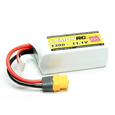 Abbildung von LemonRC Modelbyggeri batteripakke (LiPo) 11.1 V 1300 mAh Celletal: 3 35 C Softcase XT60