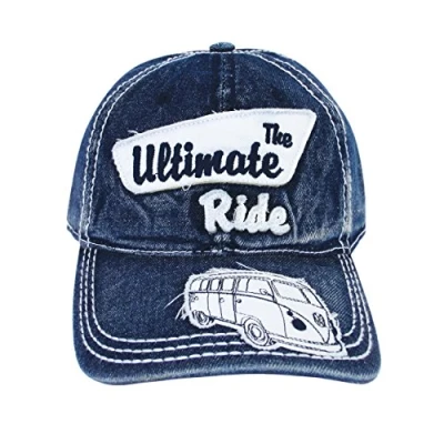 Abbildung von VW Collection by Brisa Volkswagen T1 Bulli BUS Baseball Cap, Größe: One Size, Blau