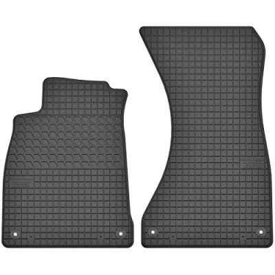 Abbildung von AGCPdirect Gummi Matten Fußmatten Passgenau Vorne Set für Audi A4 B9 2015 2021 und A5 F5 2016
